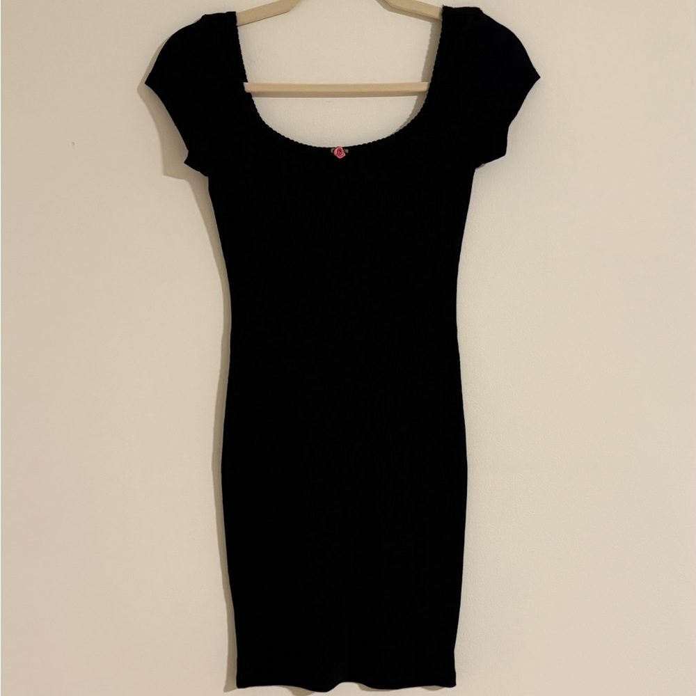 Heart Hips Black Dress